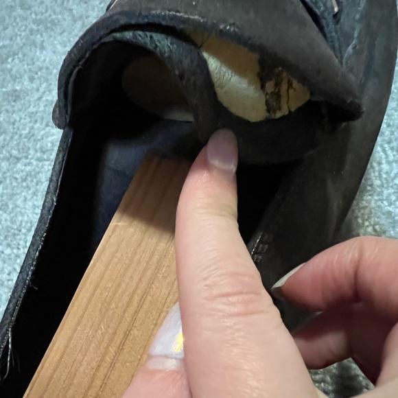 Guccis Mens Brown Suede Horse bit Loafers - Picture 7 of 8